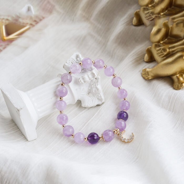 Bracelet en Améthyste – Luneira | Apaisement et Sérénité Bague Pierre naturelle 10