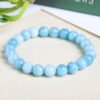 Bracelet Aigue Marine en Pierre Naturelle – Azuréa | Apaisement et Sérénité Bracelet pierre naturelle 17