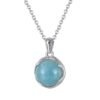 Collier aigue-marine argent Collier pierre naturelle 17