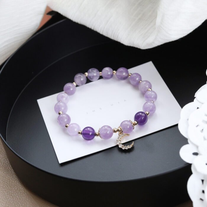 Bracelet en Améthyste – Luneira | Apaisement et Sérénité Bague Pierre naturelle 11