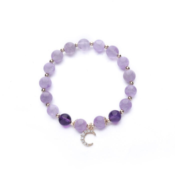 Bracelet en Améthyste – Luneira | Apaisement et Sérénité Bague Pierre naturelle 13