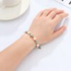 Bracelet Aigue Marine en Cristal – Floréal | Apaisement et Sérénité Bracelet pierre naturelle 18