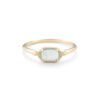 Bague Aigue Marine en Argent Sterling – Lueur Céleste | Apaisement émotionnel Bague Pierre naturelle 21
