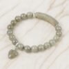 Bracelet Labradorite Cœur en Perles – Luminéa | Protection et Intuition Bracelet pierre naturelle 12