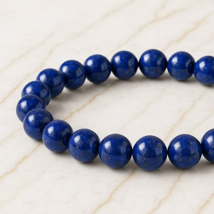 Bracelet Lapis Lazuli Grade AAA – Luminéa | Sagesse Intuitive Bracelet pierre naturelle 10