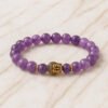 Bracelet Améthyste en Perles Naturelles – Nirvana | Apaisement et Sérénité Bracelet pierre naturelle 12