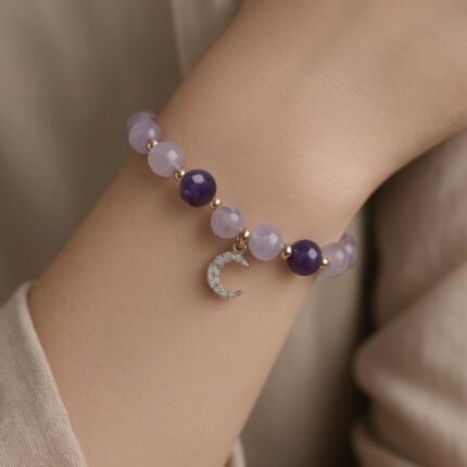 Bracelet en Améthyste – Luneira | Apaisement et Sérénité Bague Pierre naturelle 3