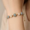 Bracelet Aigue Marine en Cristal – Floréal | Apaisement et Sérénité Bracelet pierre naturelle 16