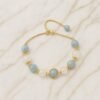 Bracelet Aigue Marine en Cristal – Floréal | Apaisement et Sérénité Bracelet pierre naturelle 15