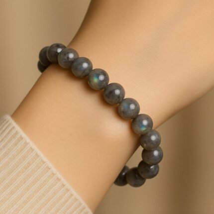 Bracelet Labradorite en Pierre Naturelle – Luminis | Protection et Intuition Bracelet pierre naturelle 3